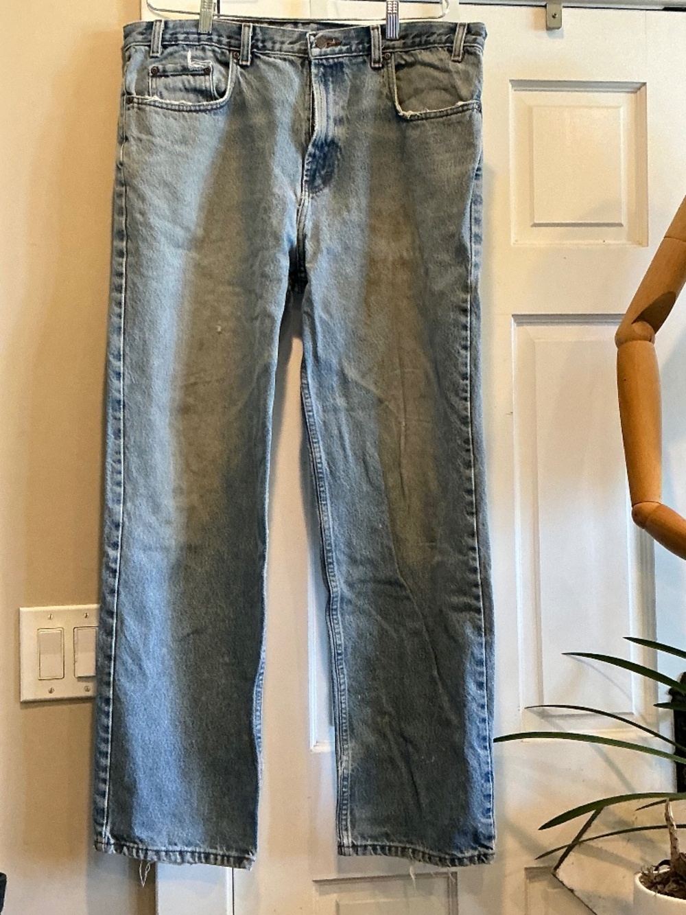 Perfectly distressed jeans